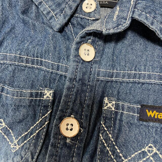 Wrangler(ラングラー)のWrangler カバーオール　80cm キッズ/ベビー/マタニティのベビー服(~85cm)(カバーオール)の商品写真