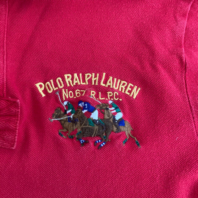 POLO RALPH LAUREN(ポロラルフローレン)のポロシャツ メンズ　ポロラルフローレン　レッド　サイズS メンズのトップス(ポロシャツ)の商品写真