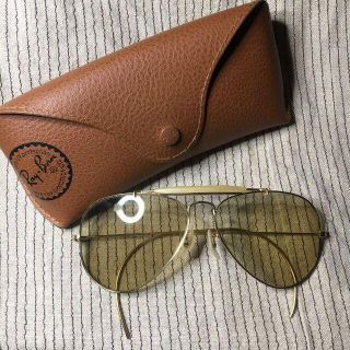 レイバン(Ray-Ban)の送料込み ビンテージレイバン カラーレンズ ケース付(サングラス/メガネ)