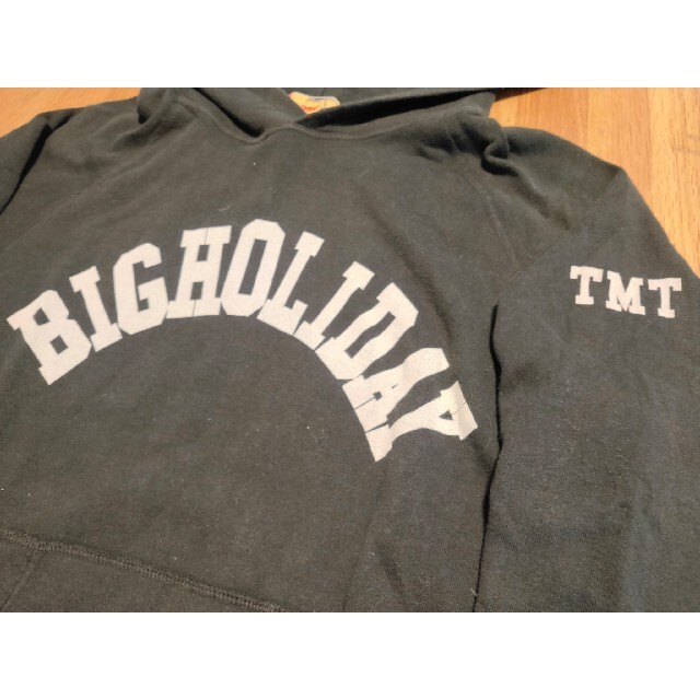 TMT(ティーエムティー)のTMT BIGHOLIDAY ダブルガーゼパーカー 周年モデル メンズのトップス(パーカー)の商品写真