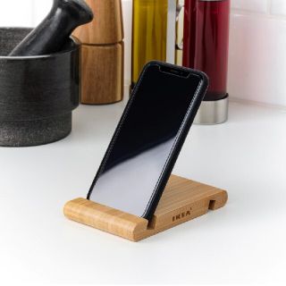 イケア(IKEA)のイケア ベルゲネス ホルダー 携帯電話 タブレット 竹(70458000)(その他)