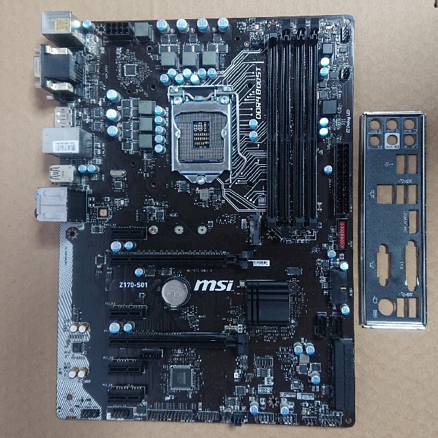 MSI Z170-S01 LGA1151 マザーボード DDR4 EZ_Debg