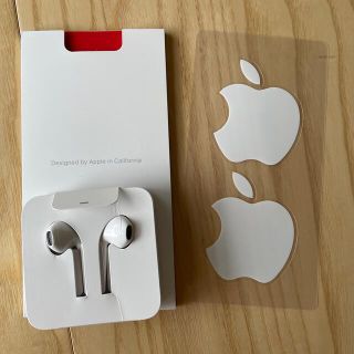 アイフォーン(iPhone)のiPhone ステッカー　イヤホン　正規品(その他)