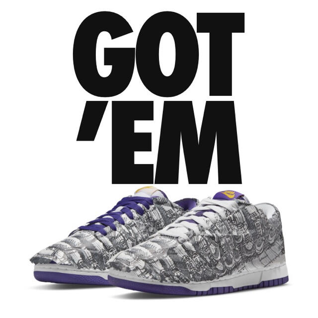 NIKE WMNS Dunk Low Made You Look ダンクロー