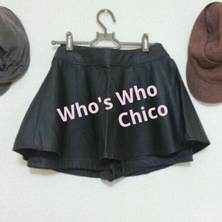 フーズフーチコ(who's who Chico)のいちご様専用新品チコヘプラムキュロット(キュロット)