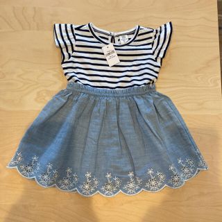 ベビーギャップ(babyGAP)の新品タグ付き babygap ワンピース 90(ワンピース)