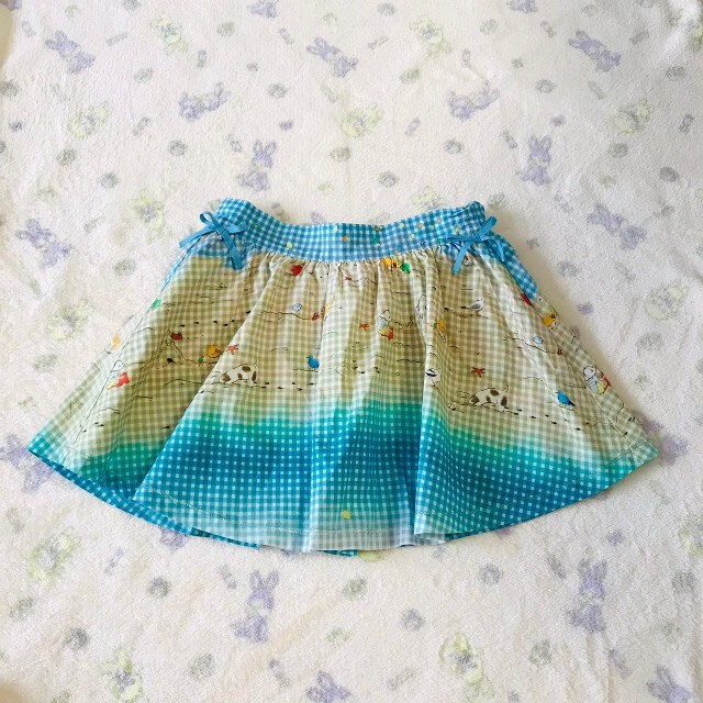 franche lippee(フランシュリッペ)の355【120】フランシュリッペ　ラチペット　スカート キッズ/ベビー/マタニティのキッズ服女の子用(90cm~)(スカート)の商品写真