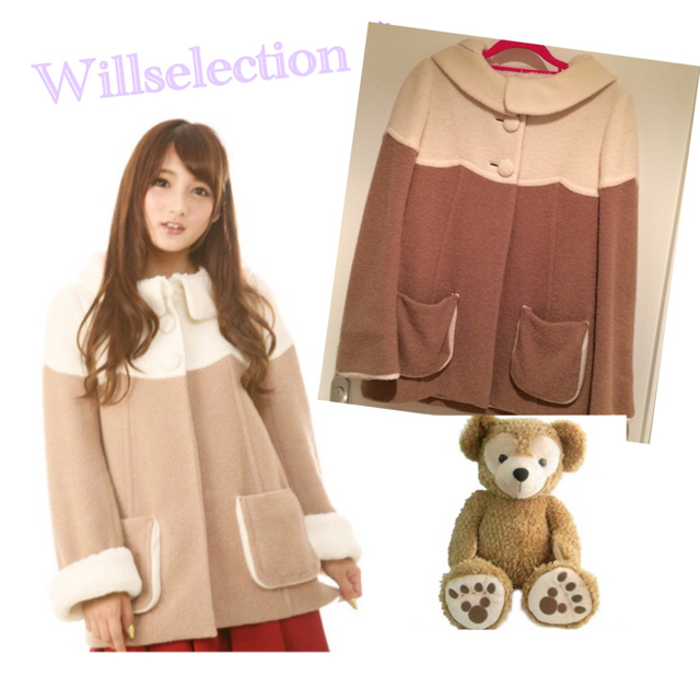 WILLSELECTION(ウィルセレクション)の値下げ！！ダッフィー風コート レディースのジャケット/アウター(その他)の商品写真