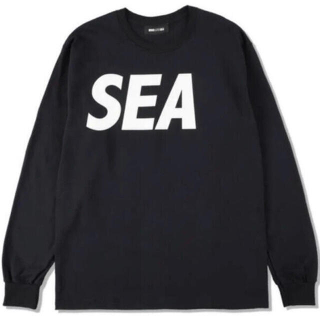 【XLサイズ】WIND AND SEA L/S T-SHIRT 黒 Black