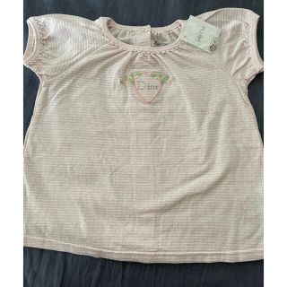 ベビーディオール(baby Dior)の新品タグ付き！baby dior ピンク　Tシャツ＆ブルマセット(Ｔシャツ)