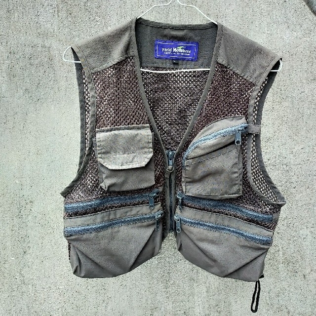 RYOBI フィッシングベスト☆Field Members☆RYOBI☆メッシュ☆中古の通販 by longjumper55's shop｜リョービ ならラクマ