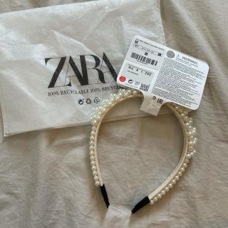 ザラ(ZARA)の新品タグ付き♡ZARA kidsパールカチューシャ(その他)