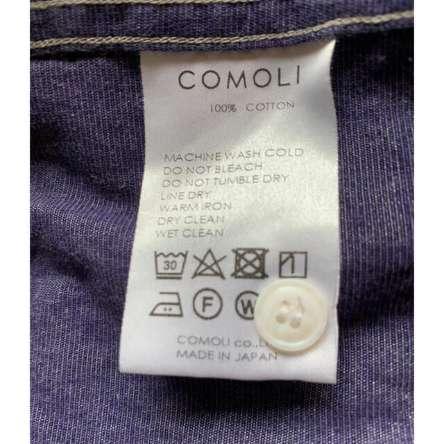 COMOLI(コモリ)のCOMOLI コモリ オープンカラーシャツ メンズのトップス(シャツ)の商品写真