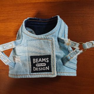 ビームス(BEAMS)のBEAMS DESIGN ハーネス＆リード　デニム(犬)