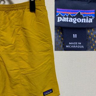 パタゴニア(patagonia)のpatagonia バギーショーツ　イエロー　M(ショートパンツ)