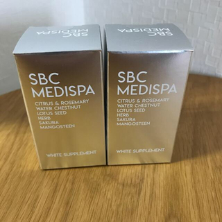 SBC メディスパホワイトサプリメント 2箱の通販｜ラクマ