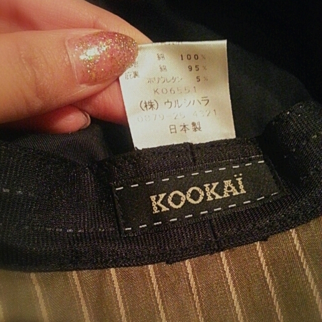 KOOKAI(クーカイ)の値下げ☆KOOKAI帽子☆美品 レディースの帽子(ハット)の商品写真