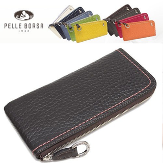 訳あり ペレボルサ 長財布 本革 財布 L字 レディース PELLE BORSA(財布)