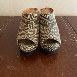 ジェフリーキャンベル(JEFFREY CAMPBELL)のジェフリーキャンベル　サボ　美品　サイズ36(サンダル)