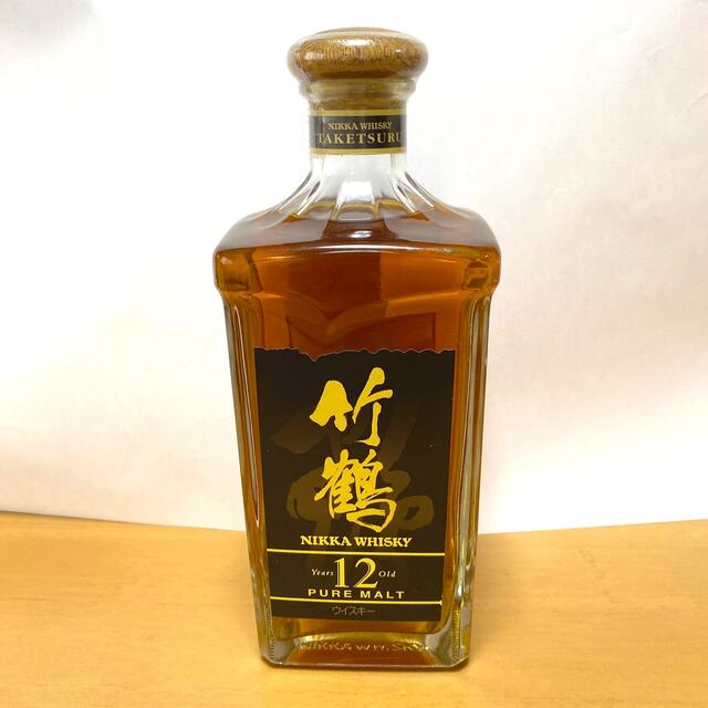 ニッカウヰスキー(ニッカウイスキー)のニッカ　竹鶴12年　ピュアモルト 食品/飲料/酒の酒(ウイスキー)の商品写真