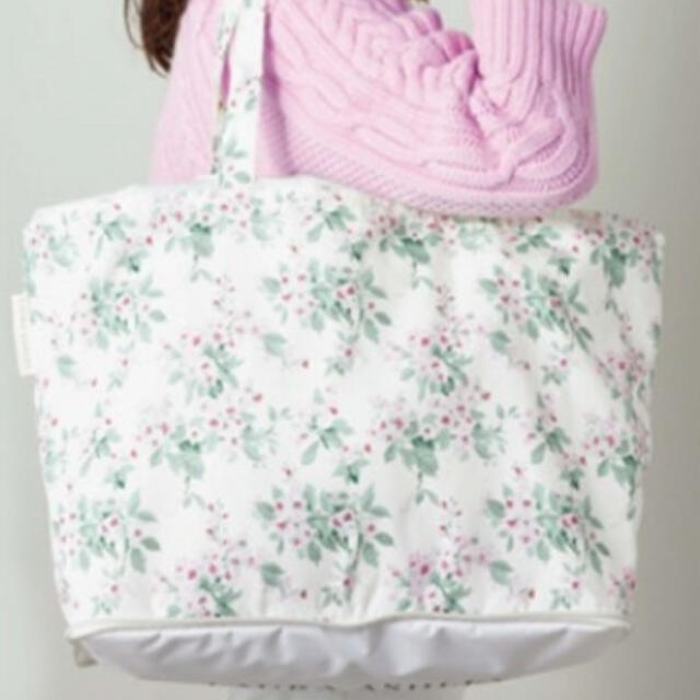 LAURA ASHLEY(ローラアシュレイ)の新品ローラアシュレイ　レジカゴバッグ レディースのバッグ(エコバッグ)の商品写真