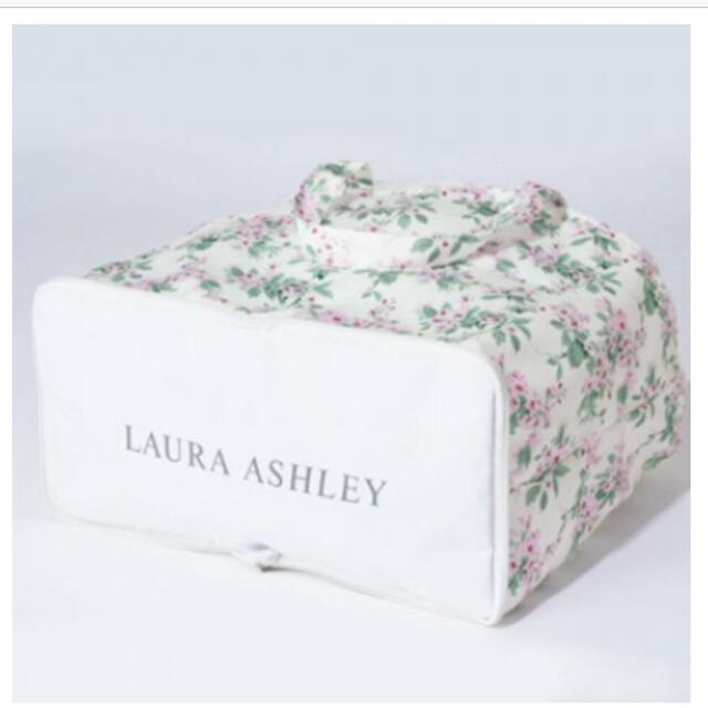 LAURA ASHLEY(ローラアシュレイ)の新品ローラアシュレイ　レジカゴバッグ レディースのバッグ(エコバッグ)の商品写真