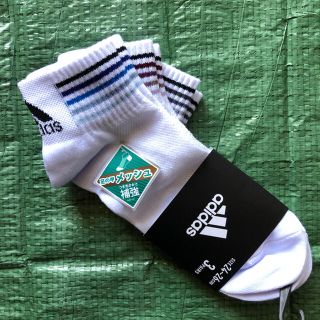 アディダス(adidas)のadidas アディダス ソックス 3足組 未使用 靴下(ソックス)