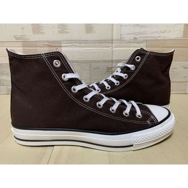 CONVERSE CANVAS AS J HI D.BRN 日本製 28.0