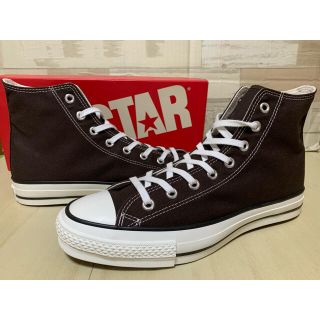 コンバース(CONVERSE)のCONVERSE CANVAS AS J HI D.BRN 日本製 28.0(スニーカー)