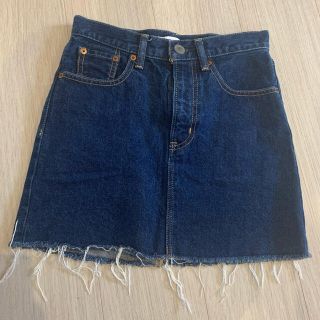 マウジー(moussy)のデニムスカート　タイトスカート　MOUSSY(ミニスカート)