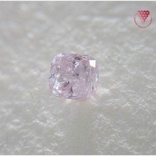 0.159 ct F. L. Brn. Pink 天然 ピンク ダイヤモンド(リング(指輪))