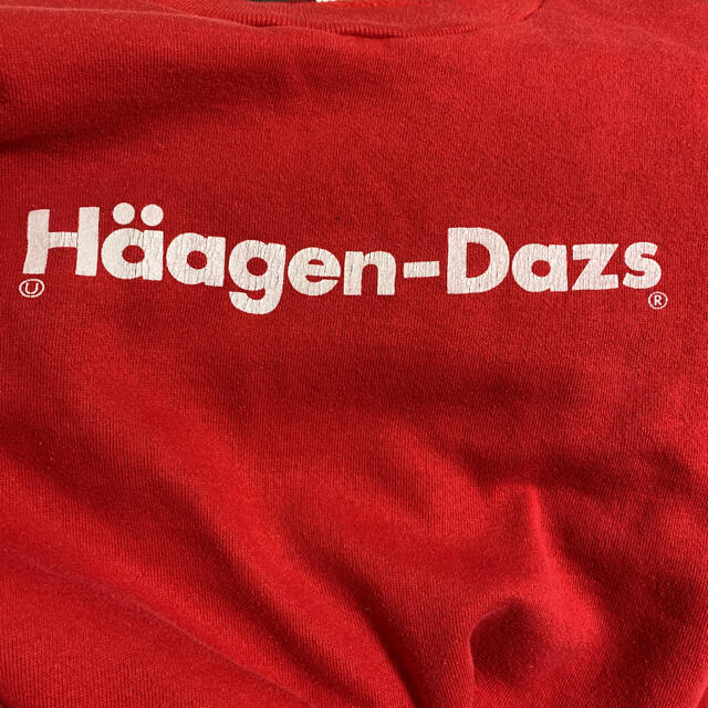 Hanes(ヘインズ)の70s Haagen Dazs ハーゲンダッツ　企業トレーナー メンズのトップス(スウェット)の商品写真