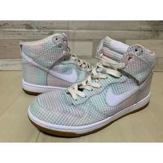 ナイキ(NIKE)のNIKE DUNK HI SUPREME ZOOM パステルカラー 27.0(スニーカー)