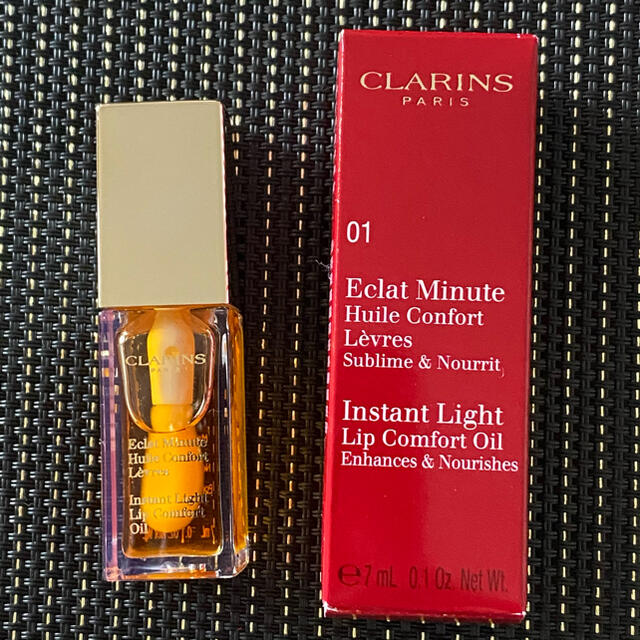 CLARINS(クラランス)の【CLARINS】 コンフォート リップオイル 01 honey コスメ/美容のベースメイク/化粧品(リップグロス)の商品写真