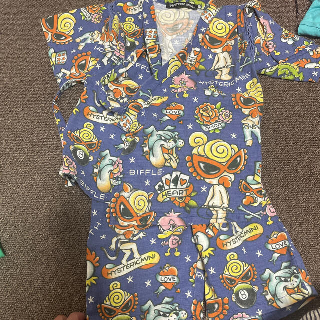 HYSTERIC MINI(ヒステリックミニ)の甚平Sサイズ キッズ/ベビー/マタニティのキッズ服男の子用(90cm~)(甚平/浴衣)の商品写真