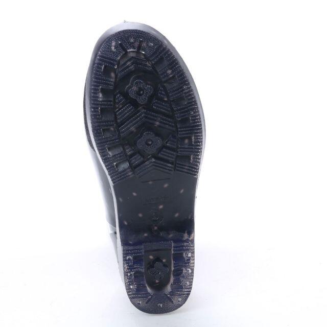 【新品 未使用】レインブーツ 黒 ドット S 15032 レディースの靴/シューズ(レインブーツ/長靴)の商品写真