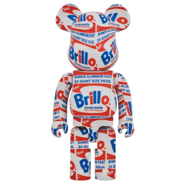 MEDICOM TOY(メディコムトイ)のBE@RBRICK ANDY WARHOL 'Brillo' 1000％  エンタメ/ホビーのフィギュア(その他)の商品写真