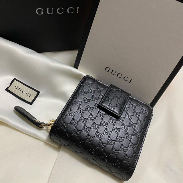 Gucci(グッチ)のGUCCI  マイクロGG 二つ折り財布 メンズのファッション小物(折り財布)の商品写真