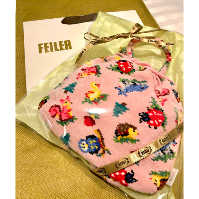 FEILER(フェイラー)のフェイラー　福岡　天神　限定　ハイジ　巾着　ショルダーバック レディースのバッグ(ショルダーバッグ)の商品写真