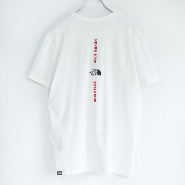 欧州店舗限定◆ノースフェイス　垂直ロゴTシャツ　UK XL  日本XL相当 5