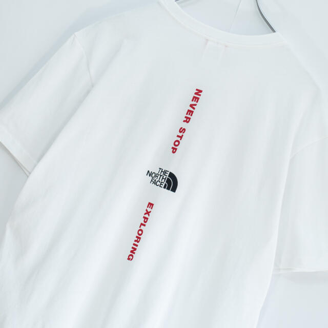 欧州店舗限定◆ノースフェイス　垂直ロゴTシャツ　UK XL  日本XL相当 6