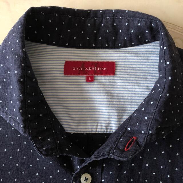 Avail(アベイル)のヨッシー様専用❣️アベイルanti-Label JEAN　メンズ七分袖シャツ メンズのトップス(シャツ)の商品写真