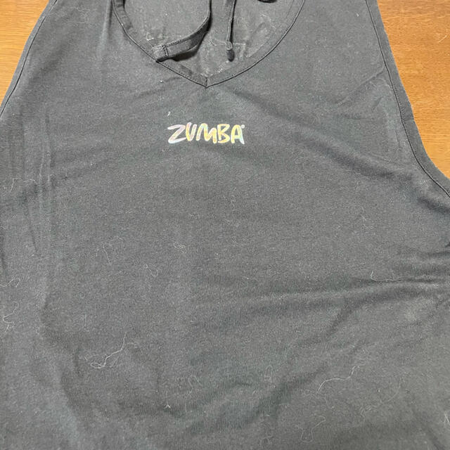 Zumba(ズンバ)のZUMBAタンクトップXSサイズ スポーツ/アウトドアのトレーニング/エクササイズ(トレーニング用品)の商品写真