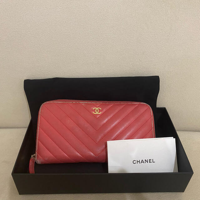 人気カラーの CHANEL - 長財布 ♡ CHANEL 長財布