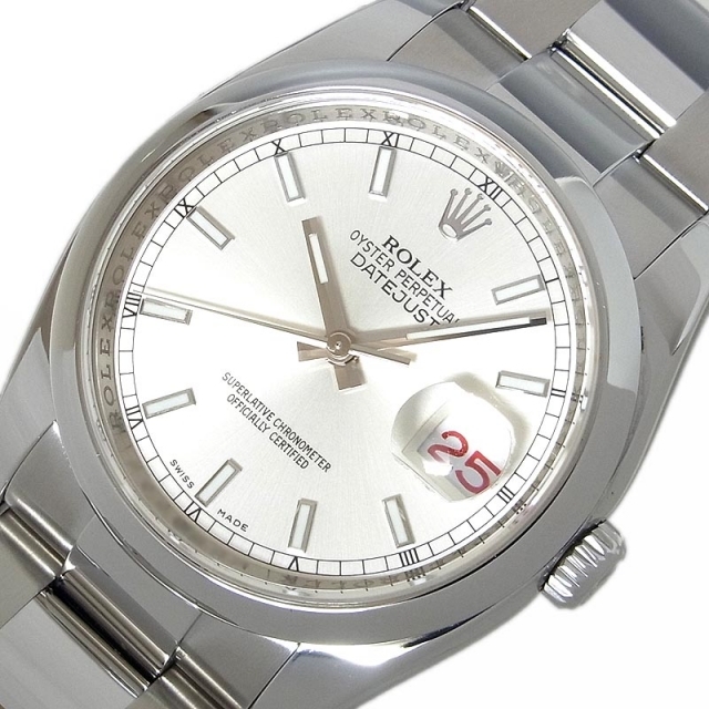 【超安い】 ROLEX メンズ【中古】 腕時計 デイトジャスト36 ROLEX ロレックス - 金属ベルト