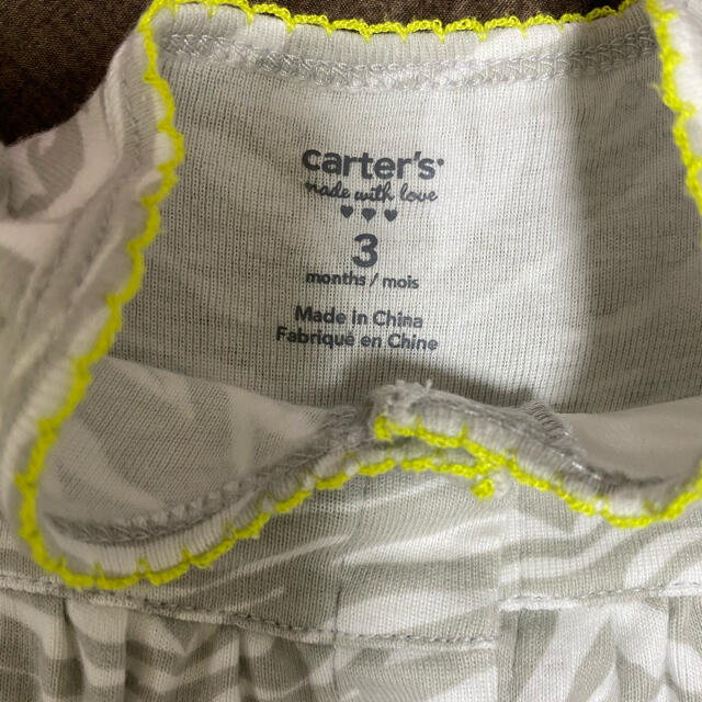 carter's(カーターズ)のcarter's 新生児　ロンパース　60 キッズ/ベビー/マタニティのベビー服(~85cm)(ロンパース)の商品写真