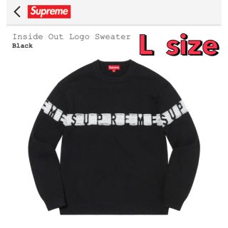 シュプリーム(Supreme)のSupreme Inside Out Logo Sweater(ニット/セーター)