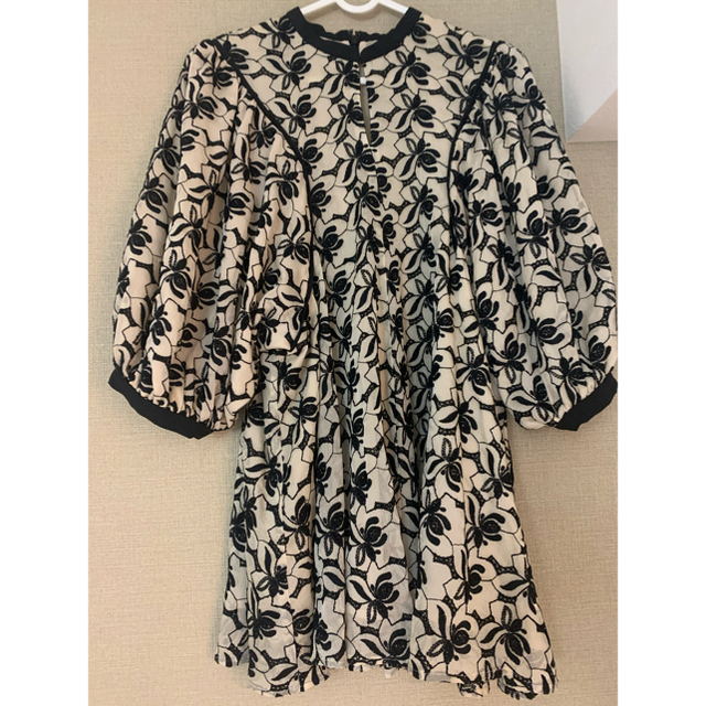 完売新品CLANE FLOWER LACE ARCH LINE BLOUSE   レディースのトップス(シャツ/ブラウス(半袖/袖なし))の商品写真