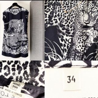 Hermes - 美品エルメス ジャングルラブ チュニック シルクの通販 by