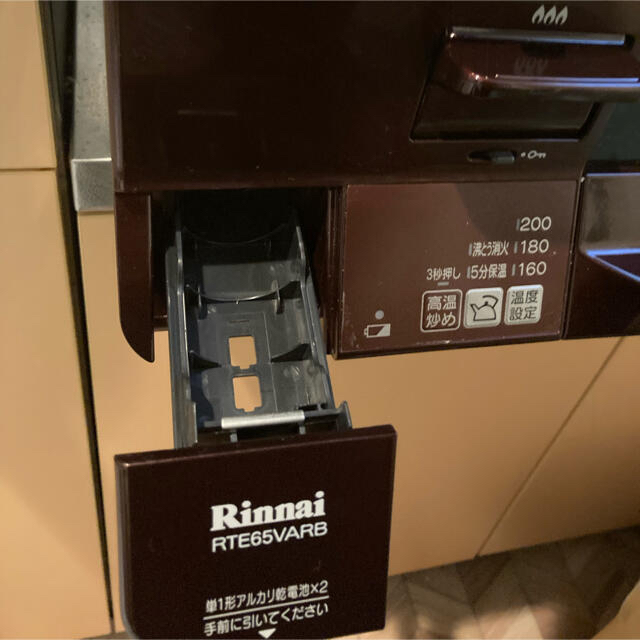 Rinnai(リンナイ)のリンナイ　RTE65VARB ガス台　プロパンガス用 スマホ/家電/カメラの調理家電(ガスレンジ)の商品写真